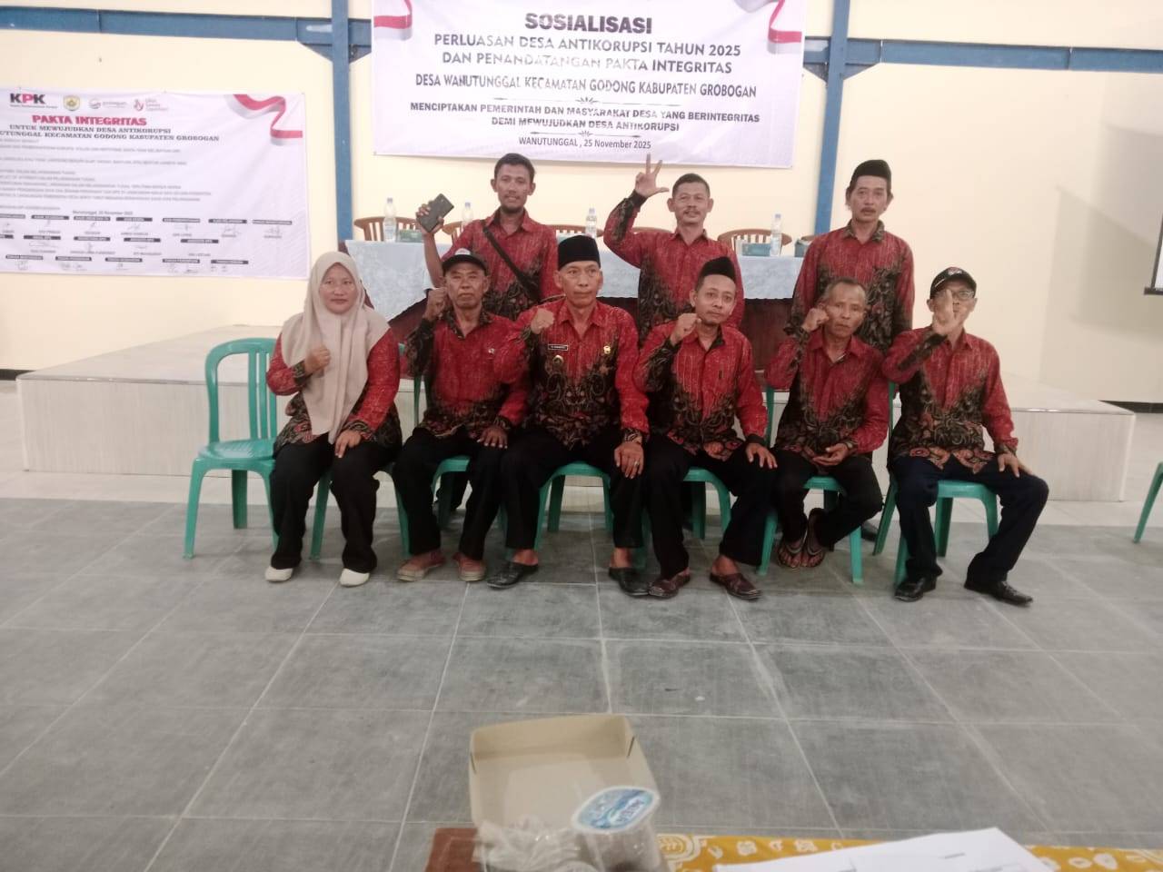 Persiapan Menuju Desa Anti Korupsi